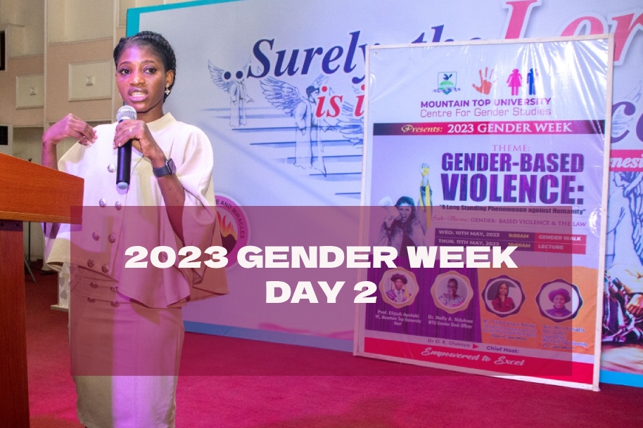 GENDER WEEK 2023 - LECTURE DAY | DAY 2
